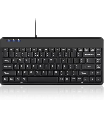 Amazon.com: Cherry G84 Ultraslim Keyboard, Black - 83 Keys